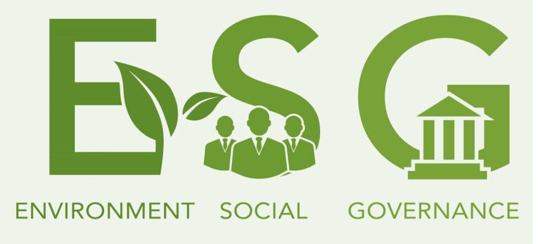 ESG Icon Banner - Environment, Society and Governance
