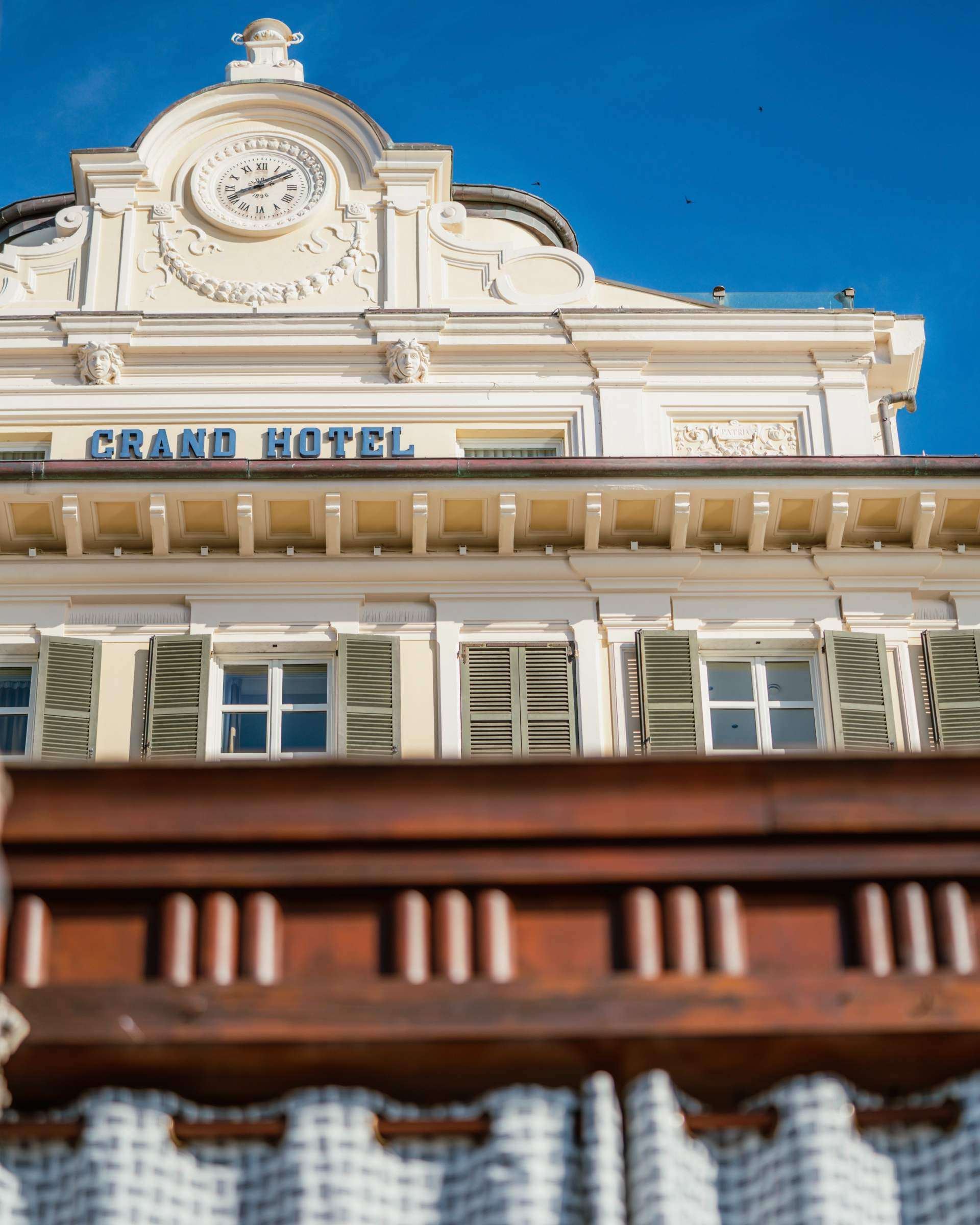 Facciata del Grand Hotel Alassio Beach & Resort